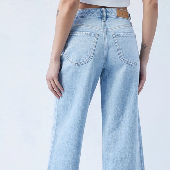 PacSun Cropped Wide Leg Jeans - Picture 2 of 6